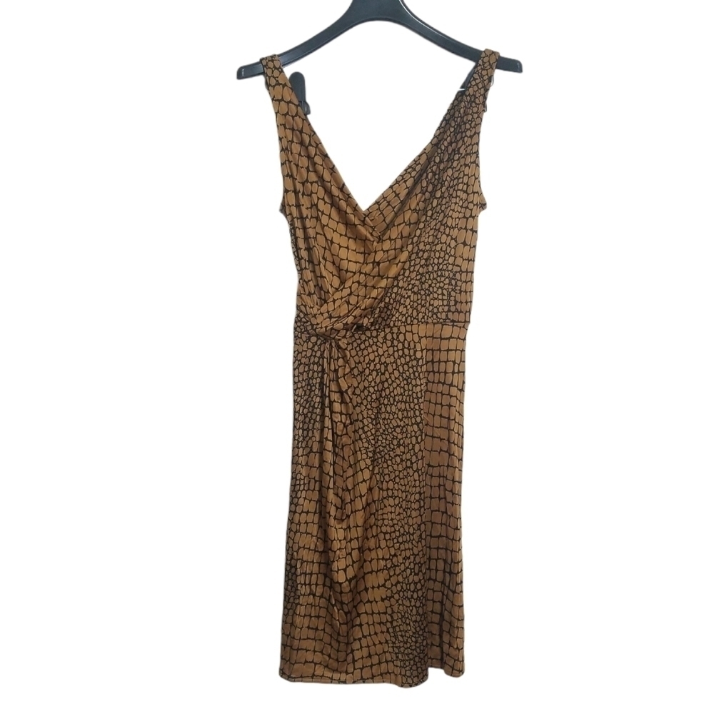 Moda International Copper 100% Rayon Dress XS